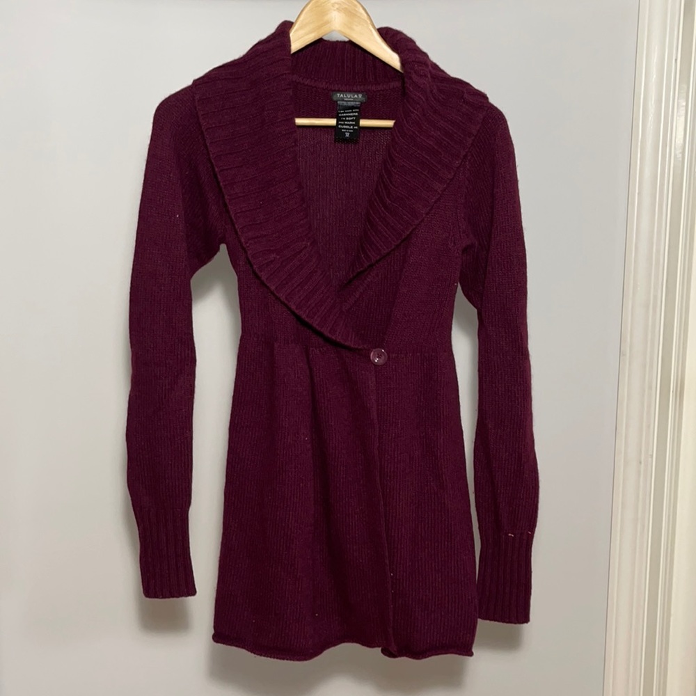 Aritzia Talula Wrap Front Cardigan